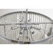 Canada 24 inch Chrome Chandelier Ceiling Light 